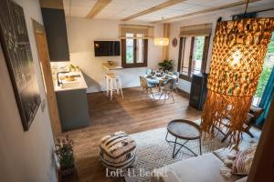 Kuchyňa alebo kuchynka v ubytovaní Abadía de Montenartró Apartamentos