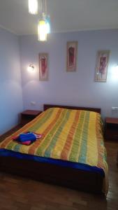 Кровать или кровати в номере Apartment on Tole Bi