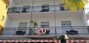 Balkón nebo terasa v ubytování Hotel Rialto