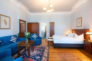 Katil atau katil-katil dalam bilik di SEETELHOTEL Villa Waldesruh