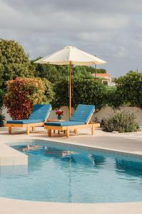 Bazén v ubytovaní Gennadi Dreams Holiday Villa alebo v jeho blízkosti