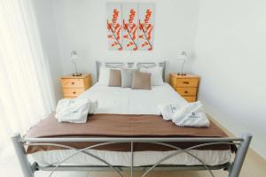 Posteľ alebo postele v izbe v ubytovaní Gennadi Dreams Holiday Villa