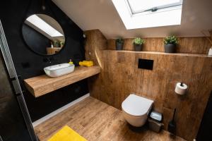 Kúpeľňa v ubytovaní Stylowe Apartamenty Plewiska