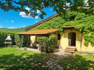 Κήπος έξω από το Villa La Monta