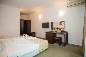 Postel nebo postele na pokoji v ubytování Deva Hotel - All Inclusive