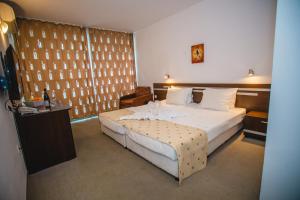 Postel nebo postele na pokoji v ubytování Deva Hotel - All Inclusive
