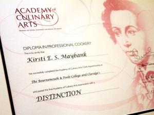 a poster for a museum of culinary arts with a picture of a woman at Grosvenor Lodge Guest House in Christchurch