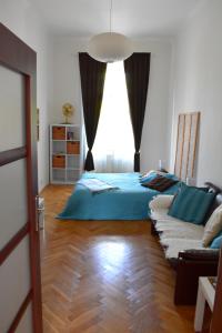 Postel nebo postele na pokoji v ubytování Wellness apartments Karlín