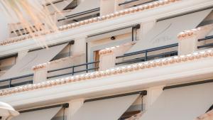Balkón nebo terasa v ubytování JovA Hotel Boutique
