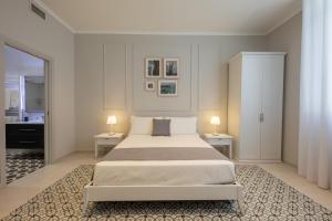 Katil atau katil-katil dalam bilik di Il Casale Normanno
