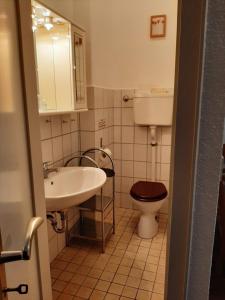 ห้องน้ำของ Haus Heidetal