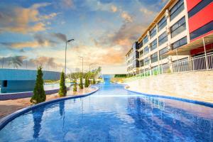 Cassino All Inclusive Resort Poços de Caldas tesisinde veya buraya yakın yüzme havuzu