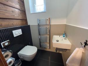 Koupelna v ubytování Hotel Kristian