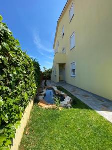 Zahrada ubytování Apartments Baresic