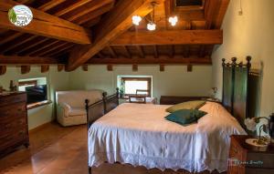 Posteľ alebo postele v izbe v ubytovaní Antiche Vie B&B