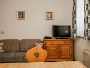 TV a/nebo společenská místnost v ubytování Apartment Edelweiss-1 by Interhome