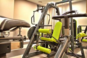 Fitness centrum a/nebo fitness zařízení v ubytování Hotel Větruše