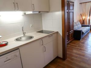 Küche/Küchenzeile in der Unterkunft Apartment Terrasses Du Soleil 9a