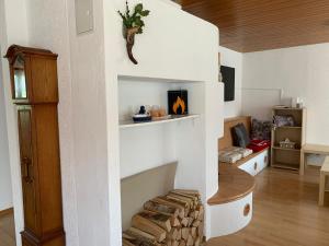 Posezení v ubytování Pension Chalet Charme