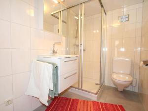 バルトロメベルクにあるApartment Mangeng-1 by Interhomeのバスルーム(シャワー、洗面台、トイレ付)