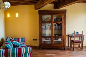 A seating area at Antiche Vie B&B