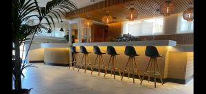 Uma área de estar em Hotel Don Diego