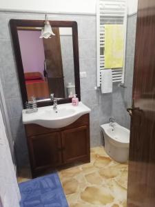 Kúpeľňa v ubytovaní Casa Ai Cappuccini