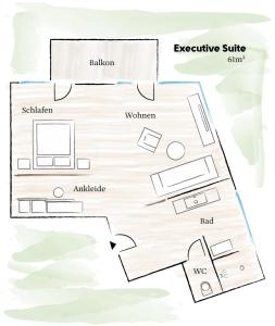 Majutuskoha zelloon boutique hotel korruse plaan