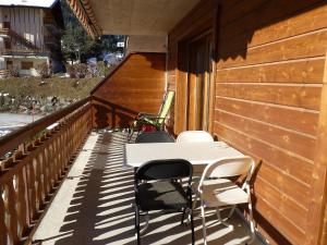 Balkón nebo terasa v ubytování Apartment Ardévine 5 by Interhome