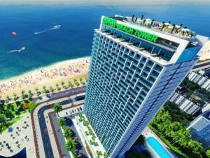 a rendering of the ocean tower at the beach at panorama beach tower in Batumi