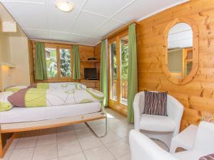 Posezení v ubytování Studio Bergfink Obergeschoss-5 by Interhome