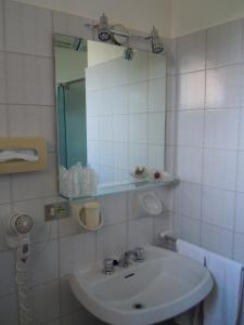 Vannituba majutusasutuses Albergo Bagner