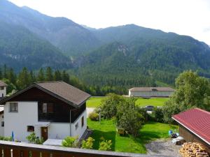 a view of a valley with mountains in the background at Apartment Fricktalerhuus-5 by Interhome in Surava