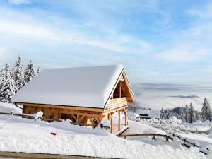 Chalet Hütte Gimpel by Interhome að vetri til