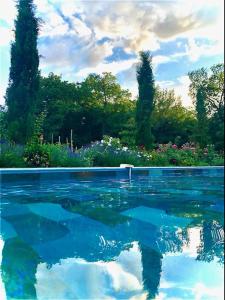 Bazén v ubytovaní Manoir le Mingreaud Chambres d'hôtes alebo v jeho blízkosti