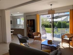 Χώρος καθιστικού στο Holiday Home Le Ponant by Interhome +11 φωτογραφίες