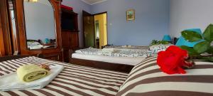 Postel nebo postele na pokoji v ubytování Guest House Dunavski Raj