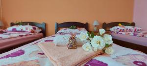 Postel nebo postele na pokoji v ubytování Guest House Dunavski Raj