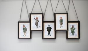 The floor plan of Dog and Fox 