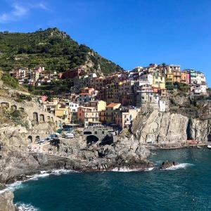 Paesaggio naturale nelle vicinanze del campeggio
