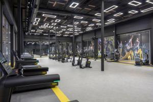 Fitness centrum a/nebo fitness zařízení v ubytování Nirvana Cosmopolitan Hotel - Convention & Sports Center