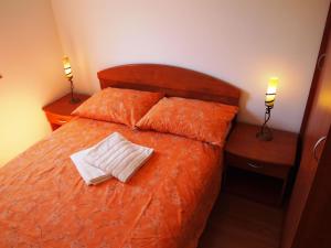 Postel nebo postele na pokoji v ubytování House FRLAN