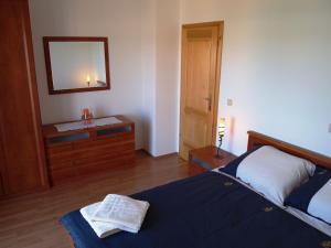 Postel nebo postele na pokoji v ubytování House FRLAN