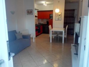 Kuchyň nebo kuchyňský kout v ubytování Apartments Desiree & Daniel