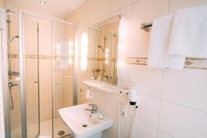 Koupelna v ubytování Hotel Brandaris