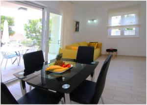 Posezení v ubytování Apartments Nika