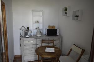 Kuchyň nebo kuchyňský kout v ubytování B&B Prestige