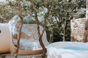 Foto sihtkohas Satriano di Lucania asuva majutusasutuse Atmosfera Bubble Glamping galeriist