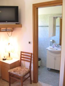 Koupelna v ubytování Guest House Caterina
