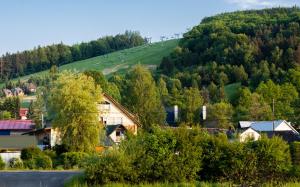 Widok na góry z tego apartamentu